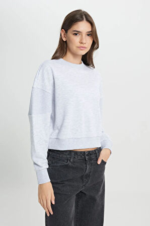 Wrangler Kadın / Kız Gri Sweatshırt (Model Kodu: W242451036 )