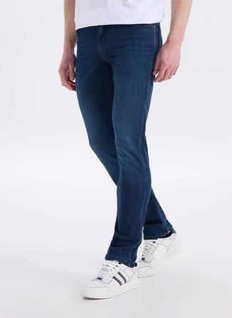 Wrangler Normal Bel Slim Fit Erkek Denim Pantolon W12S00019337 Texas Slim Denim