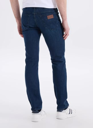 Wrangler Lacivert Erkek Slim Fit Denim Pantolon W12S00019337 Texas Slim Denim