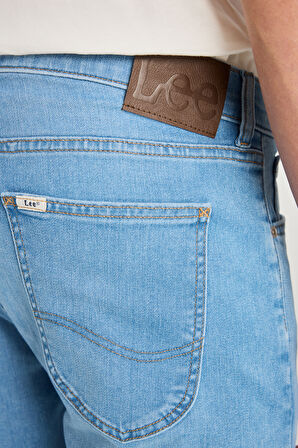 Luke Slim Fit Dar Kesim Açık Mavi Pamuklu Esnek Jean Denim Pantolon