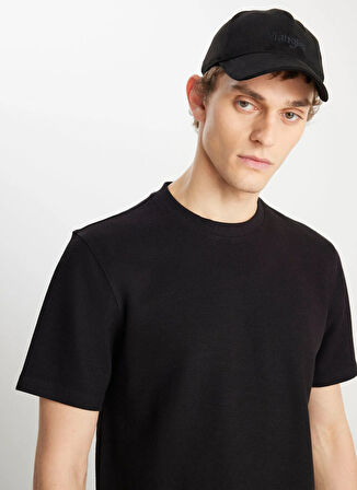 Wrangler Bisiklet Yaka Siyah Erkek T-Shirt W2510718001 Siyah T-Shirt