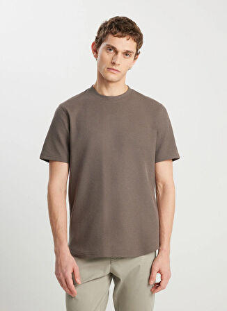 Wrangler Bisiklet Yaka Haki Erkek T-Shirt W2510718801 Haki T-Shirt