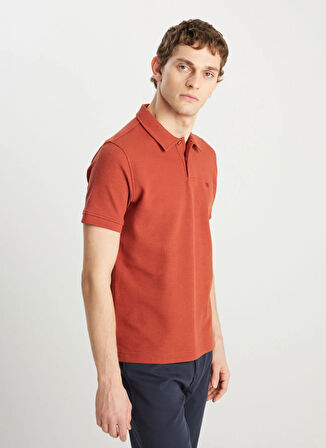 Wrangler Kiremit Regular Fit Erkek Polo T-Shirt W2510720222
