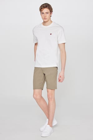 Pamuklu Slim Fit Dar Kesim 5 Cepli Esnek Şort