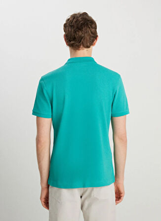 Wrangler Yeşil Erkek Polo T-Shirt MW7D5K4XX2T208 Erkek Regular Polo
