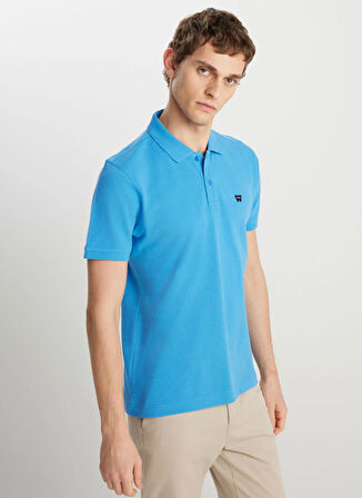 Wrangler Saks Erkek Polo T-Shirt MW7D5K4XX2T403 Erkek Regular Polo