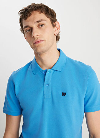 Wrangler Saks Erkek Polo T-Shirt MW7D5K4XX2T403 Erkek Regular Polo