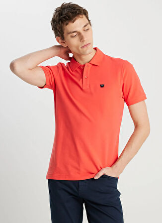 Wrangler Mercan Erkek Polo T-Shirt MW7D5K4XX2T512 Erkek Regular Polo