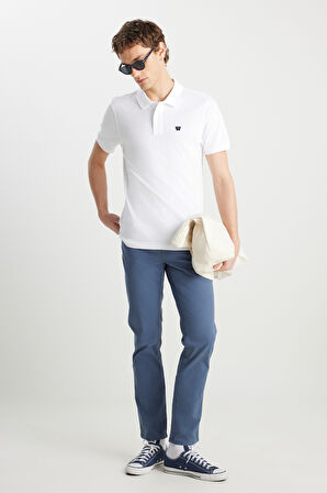 Wrangler Erkek Polo Yaka T Shirt MW7D5K4XX2T989