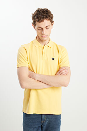 Wrangler Regular Fit Erkek Polo T-shirt MW7D5K4XX2TXCU