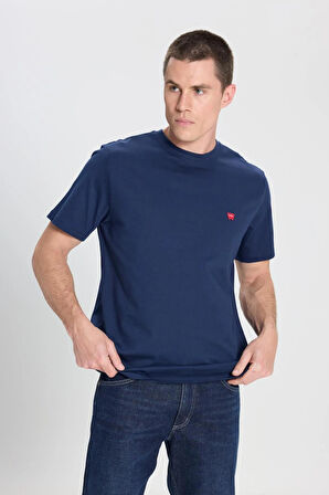 Wrangler Relaxed Fit Small Logo Tişört  MW7NM203877W72