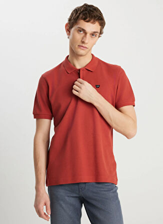 Wrangler Kiremit Erkek Polo T-Shirt MW7D5K4XX2T222 Erkek Regular Polo