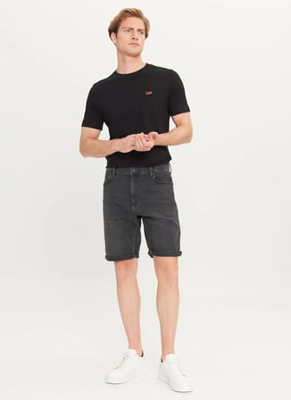 Renksiz Erkek Pamuklu Denim Şort L241079050 Denim Şort