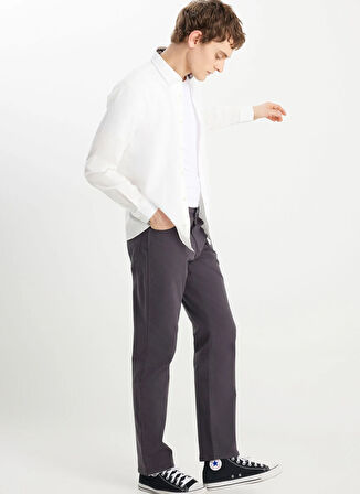 Wrangler Normal Bel Straight Siyah Erkek Chino Pantolon W1218646116 Texas Pantolon