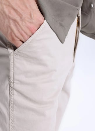 Lee Regular Fit Taş Erkek Şort L2510538369 Chino Şort