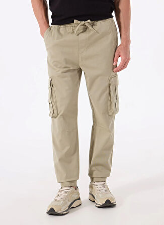 Lee Lastikli Bel Lastikli Paça Antrasit Erkek Pantolon L251056358 Kargo Jogger Pantolon