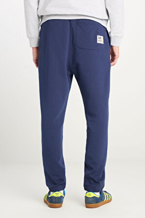 Regular Fit Normal Kesim Normal Bel Ribanalı Paça Lacivert Sweatpant Jogger