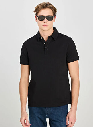 Lee Siyah Erkek Polo T-Shirt L2510123001 Erkek Regular Fit Polo