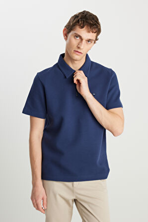 Wrangler Relaxed Fit Half Zip Erkek Polo T-shirt W7NQ205286410