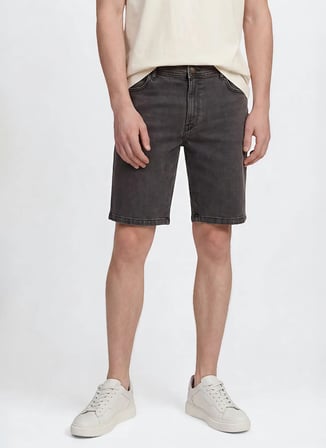 Renksiz Erkek Pamuklu Denim Şort W11C00001050 Texas Denim Şort