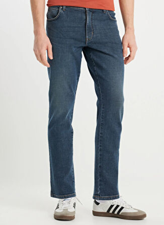 Wrangler Normal Bel Slim Fit Erkek Denim Pantolon W12S00031317 Texas Slim Denim