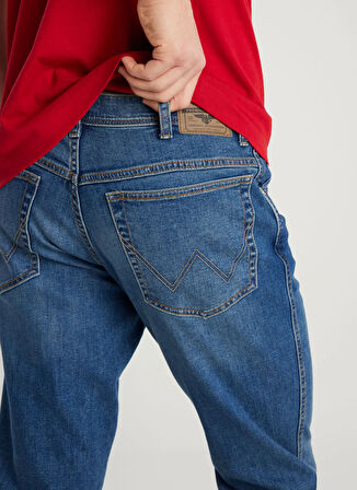 Wrangler Normal Bel Slim Fit Erkek Denim Pantolon W12S00032317 Texas Slim Denim