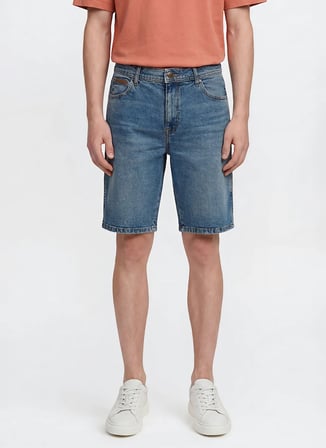 Renksiz Erkek Pamuklu Denim Şort W11C00002381 Texas Denim Şort