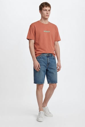 Texas Pamuklu Regular Fit Normal Kesim Cepli Esnek Jean Kot Denim Şort