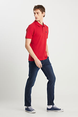 Arizona Straight Fit Normal Bel Denim Esnek Jean Kot Pantolon