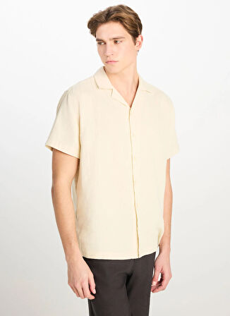 Lee Relaxed Ekru Erkek Gömlek L2510207102 Relaxed Fit Gömlek