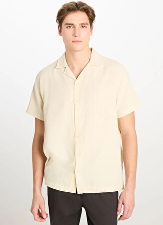 Lee Relaxed Ekru Erkek Gömlek L2510207102 Relaxed Fit Gömlek