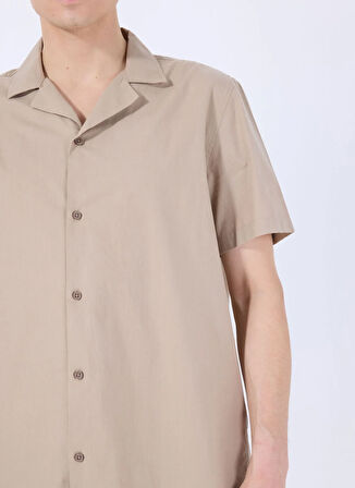 Lee Relaxed Bej Erkek Gömlek L2510128614 Relaxed Fit Gömlek