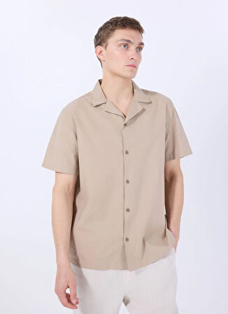 Lee Relaxed Bej Erkek Gömlek L2510128614 Relaxed Fit Gömlek