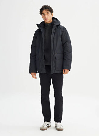 Lee Siyah Erkek Mont LR317064001 Siyah Mont