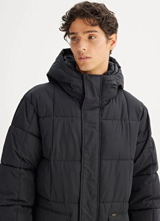 Lee Siyah Erkek Mont LR397064656 Siyah Mont