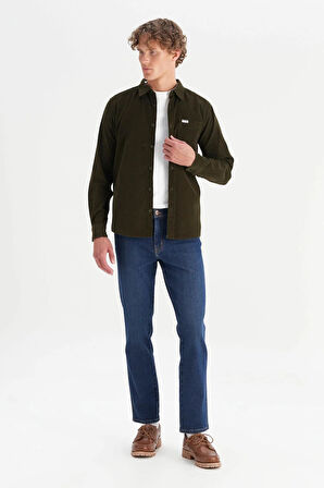 Wrangler Erkek Kadife Gömlek MW5A14AXIX