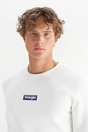 Wrangler Erkek Mid Logo Sweatshirt W2520133102