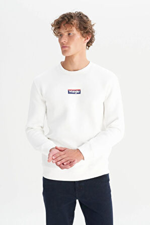 Wrangler Erkek Mid Logo Sweatshirt W2520133102