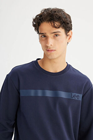 Lee Erkek Interlock Sweatshirt L242499411