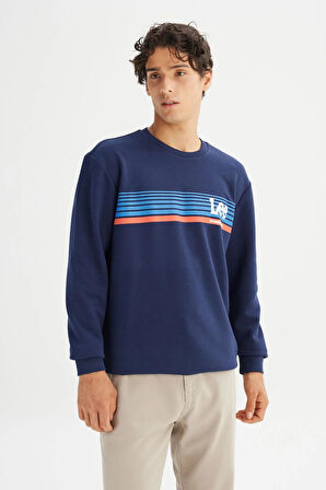 Lee Erkek Baskılı Sweatshirt L2520099411