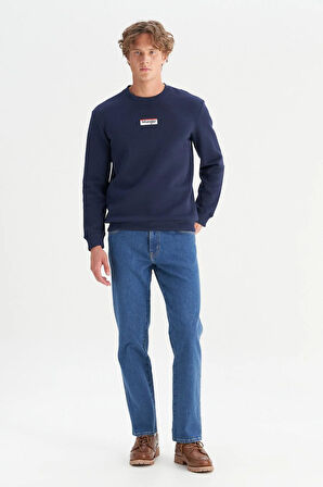 Wrangler Erkek Mid Logo Sweatshirt W2520133411