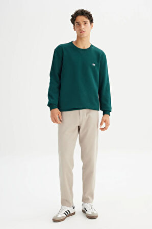 Lee Erkek Small Logo Sweatshirt L81IRY898