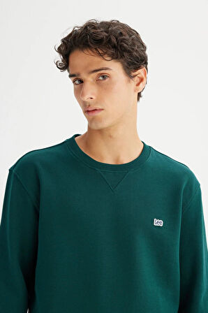Lee Erkek Small Logo Sweatshirt L81IRY898