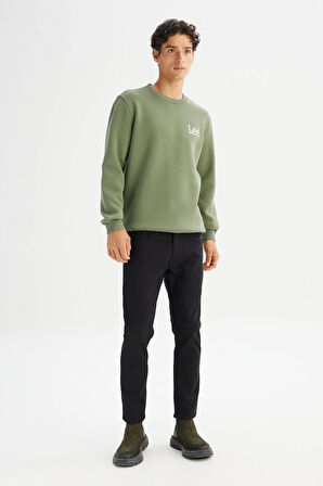 Lee Erkek Small Logo Sweatshirt L2520365904