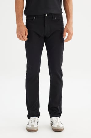 Extreme Motion Slim Fit Dar Kesim Pamuklu Esnek Siyah Denim Jean Pantolon