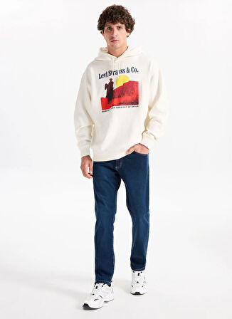 Lee Normal Bel Slim Fit Mavi Erkek Denim Pantolon L72A00014CR Mavi Denim Pantolon