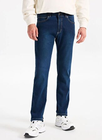 Lee Normal Bel Slim Fit Mavi Erkek Denim Pantolon L72A00014CR Mavi Denim Pantolon