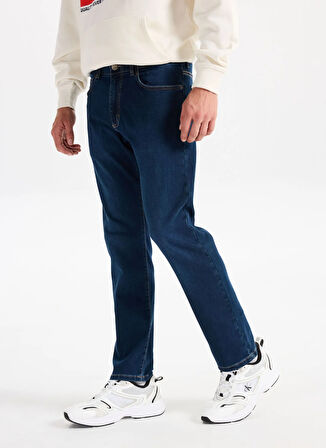 Lee Normal Bel Slim Fit Mavi Erkek Denim Pantolon L72A00014CR Mavi Denim Pantolon