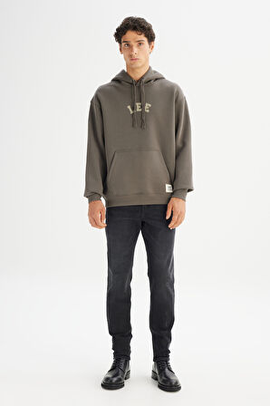 Pamuklu Regular Fit Normal Kesim Kapüşonlu İçi Polarlı Sweatshirt