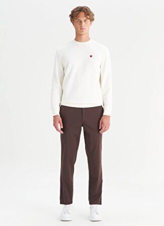 Wrangler Normal Bel Slim Fit Koyu Kahve Erkek Chino Pantolon WM01200001024 Kahverengi Chino Pant